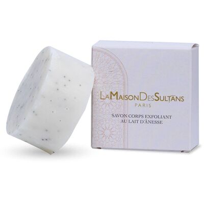 Sapone esfoliante al latte d'asina