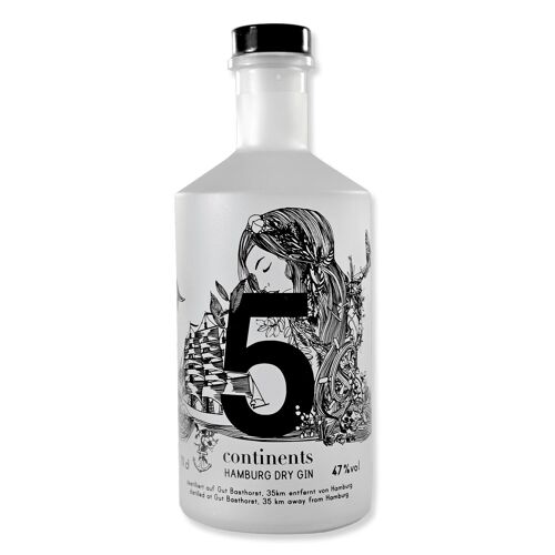 Gin 5 Continents (Bio) - 70cl