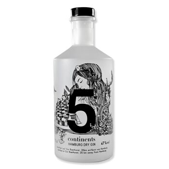 Gin 5 Continents (Bio) - 70cl 1