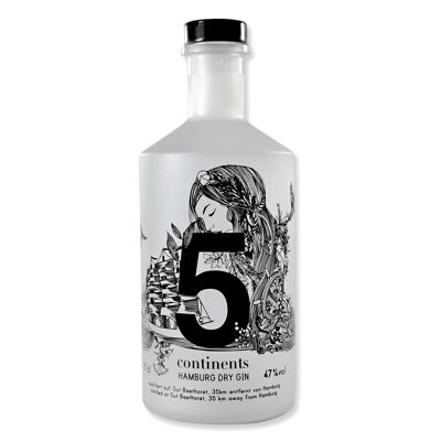 Gin 5 Continents (Bio) - 70cl