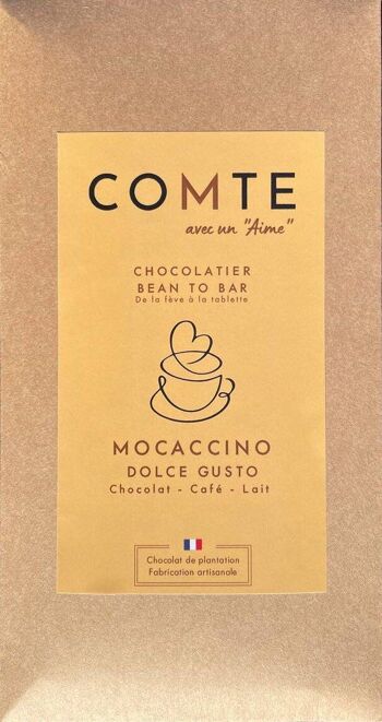 Mocaccino Dolce Gusto Chocolat 50% Cacao d'Equateur, Café et Lait entier