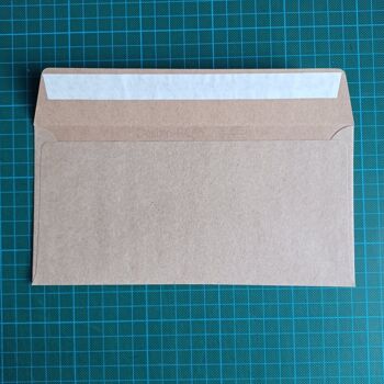 Joyeux anniversaire - cartes de voeux grises avec enveloppe 3