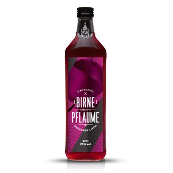 Liqueur originale de poire et prune de Dresde 700ml