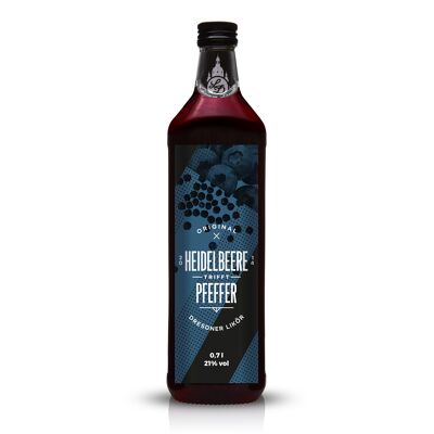 Original Dresden blueberry-pepper liqueur 700ml