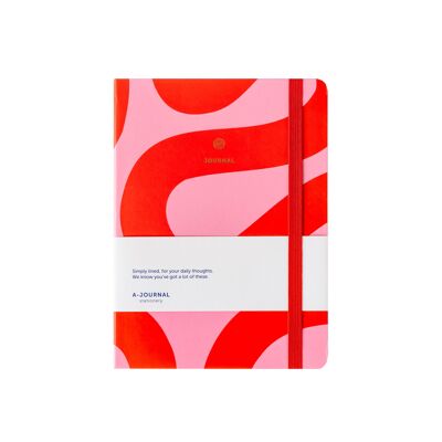 A-Journal Notizbuch - Flow Pink