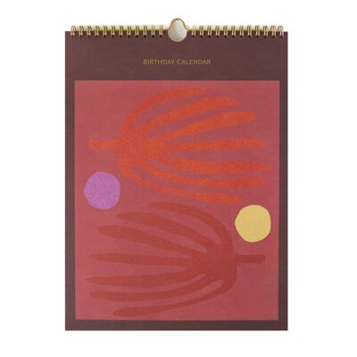 Calendario dei compleanni A-Journal - Arty