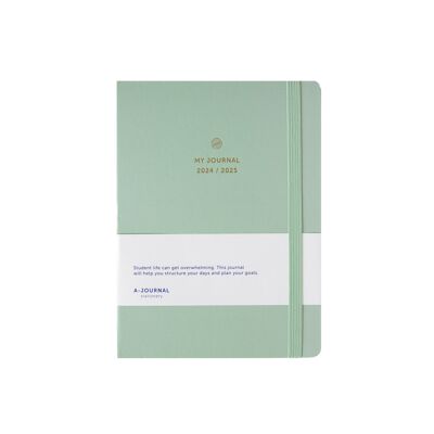 A-Journal School Diary 2024/2025 - Mint Green