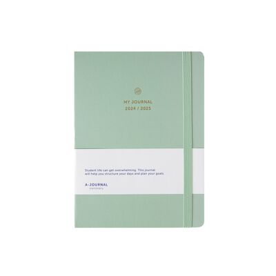 Agenda escolar A-Journal 2024/2025 - Verde menta