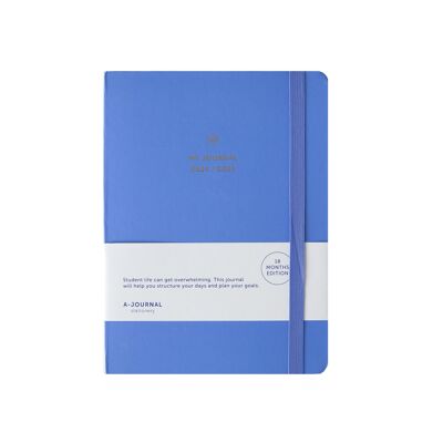 Agenda 18 mois A-Journal 2024/2025 - Bleu lavande