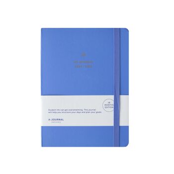 Agenda 18 mois A-Journal 2024/2025 - Bleu lavande 1
