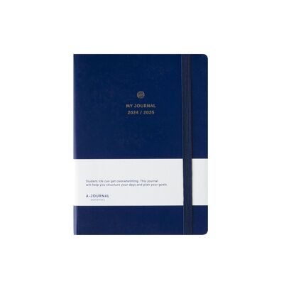 A-Journal School Diary 2024/2025 - Dark Blue