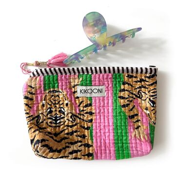 handgemachte Mini Tasche “Poppy Tiger Candy”