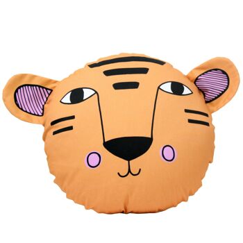 coussin tigre -40 cm rond 2