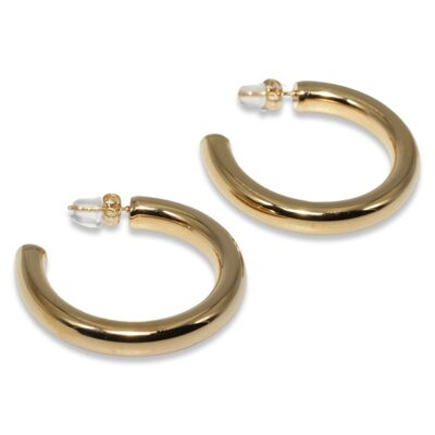 SST7014-138 Boucles d'oreilles Acier inoxydable