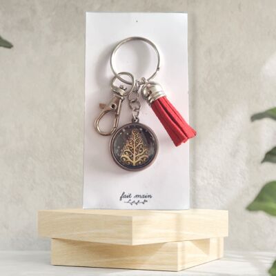 “Christmas tree” key ring