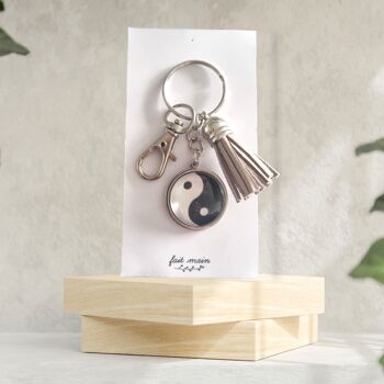 Porte-clés « ying-yang » 3