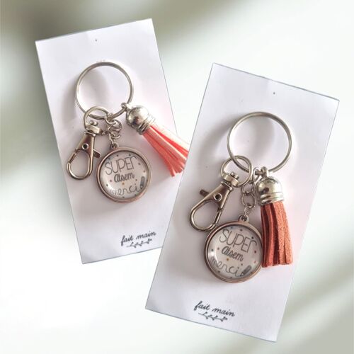 Porte-clef "Super Atsem merci"