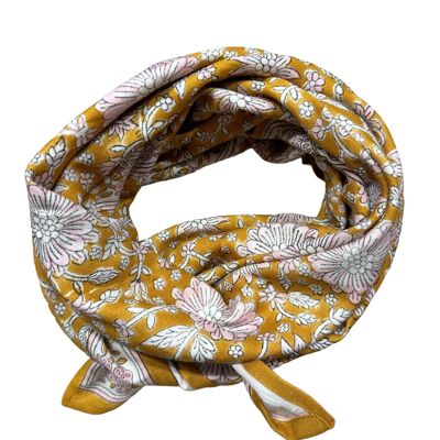DHELI Saffron Mum scarf