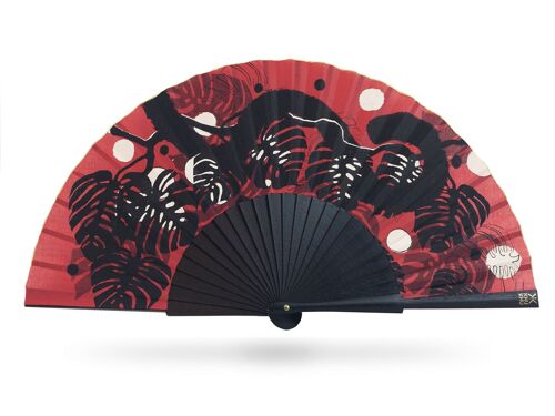 Hand-Fan Asian Panther