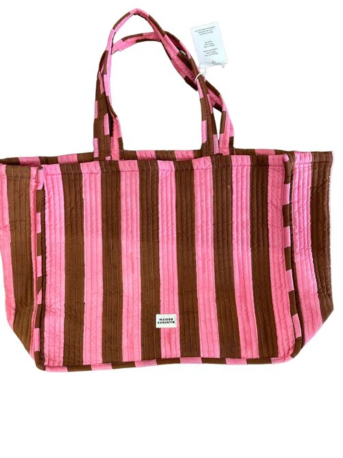 SAC CABAS STRIPES MALABAR