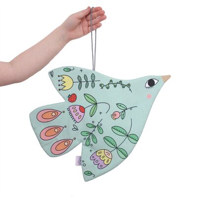 FLYING BIRD WALL HANGING -37 x 30 cm