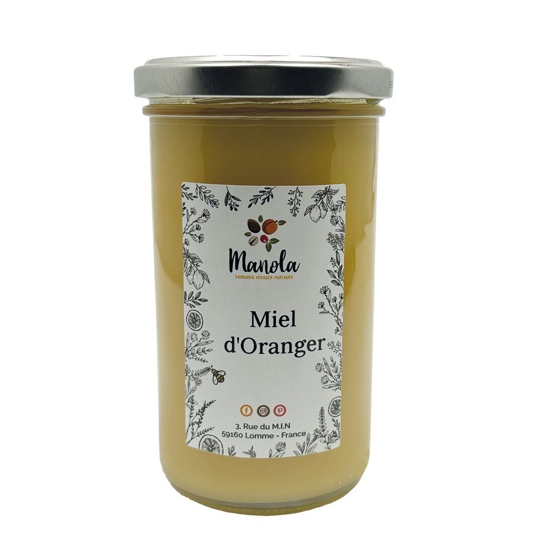 MIEL D'ORANGER 6X350 G