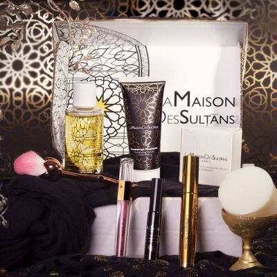 Black and Gold Beauty Box