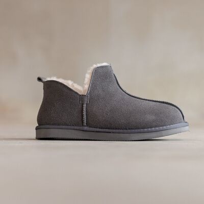 Slipper Nooa | Grau | Größe 37-49