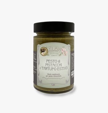 Pesto de pistaches et truffes - 190 g