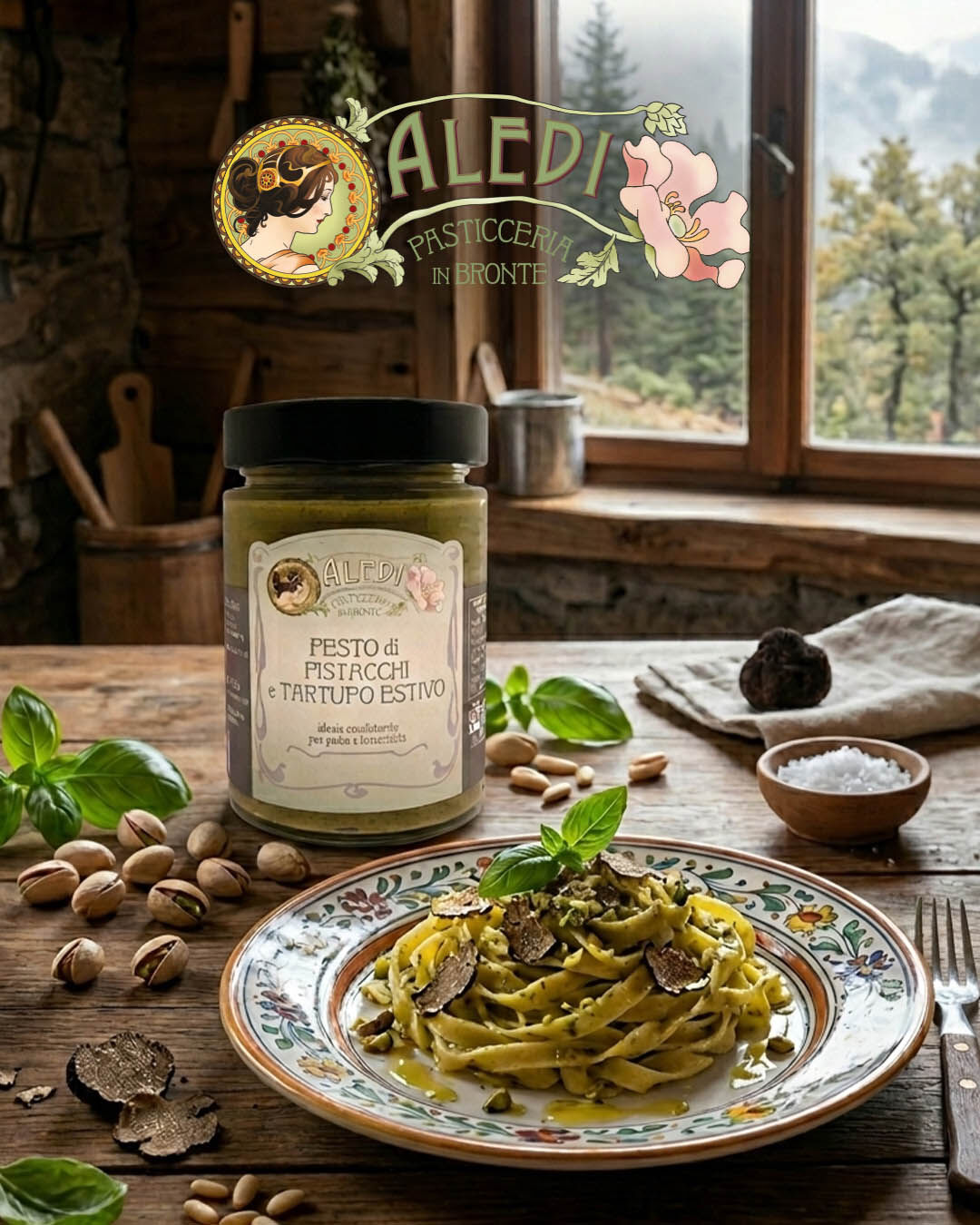 Pistachio and Truffle Pesto - 190 g