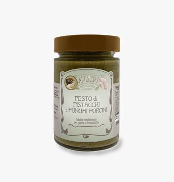 Pesto de pistaches et cèpes - 190 g