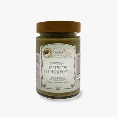 Pesto di Pistacchi e Funghi Porcini - 190 g