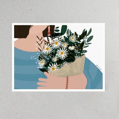 Card - Lade las daisies