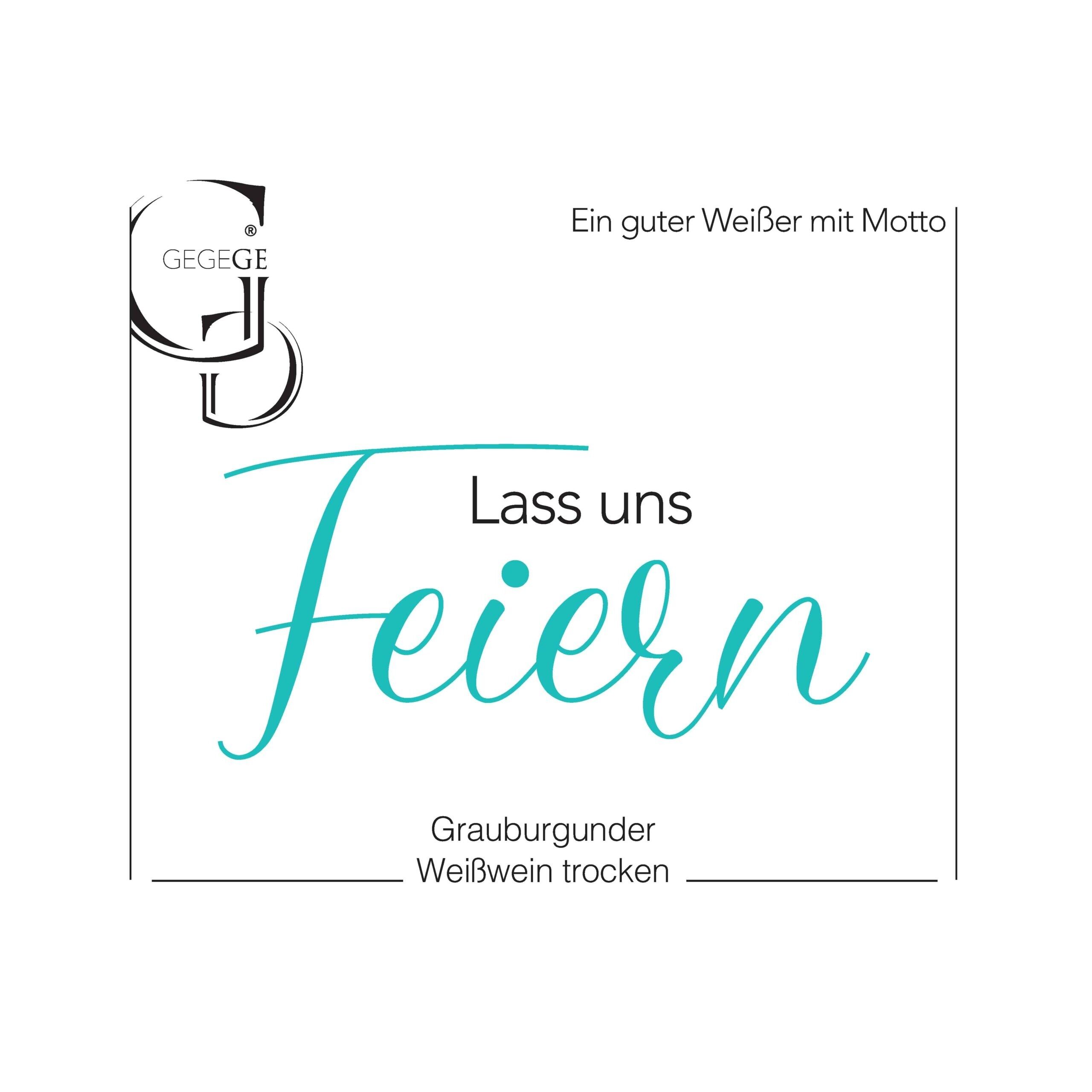 Célébrons - Pinot Gris - vin blanc 0,75 L