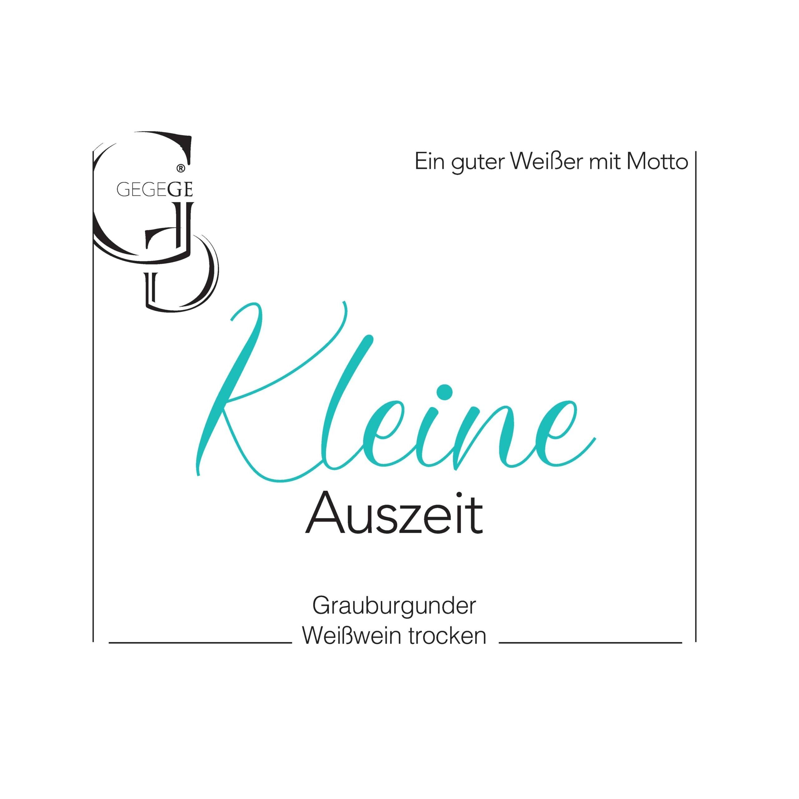 Petite pause – Pinot Gris – vin blanc 0,75 L