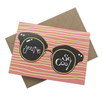 you're so cool valentine's card -A6