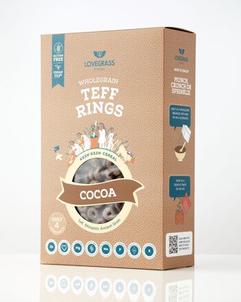 Rondelles de cacao Teff complet 350g 1