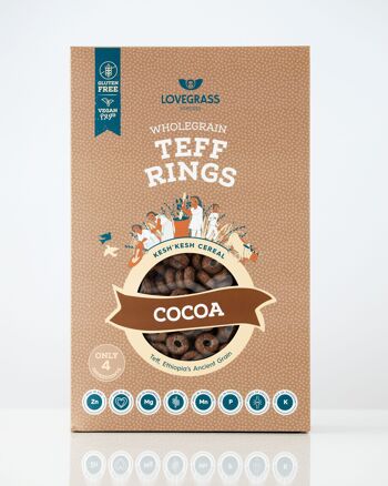 Rondelles de cacao Teff complet 350g 3