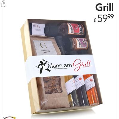 Mann am Grill - Geschenkset