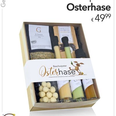 Beschwipster Osterhase - Geschenkset