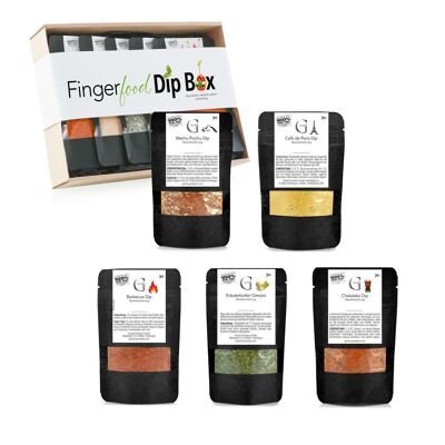 Dip Box Finger Food - Set de regalo