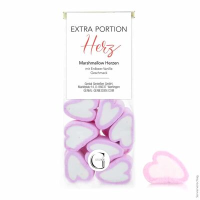 Extra Portion Herz – Marshmallow Herzen 50g