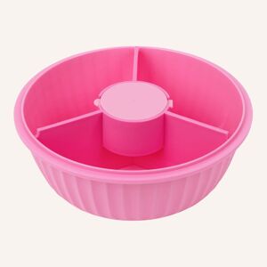 Poke Love Bowl - 3 sections - séparateur amovible - tasse à trempette séparée - Guava Pink