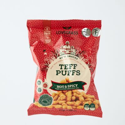 Teff Puffs Hot & Spicy