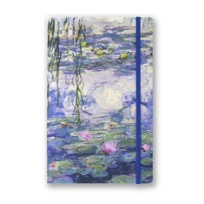 Softcover Notebook A5, Nymphéas, Effet du soir, Monet