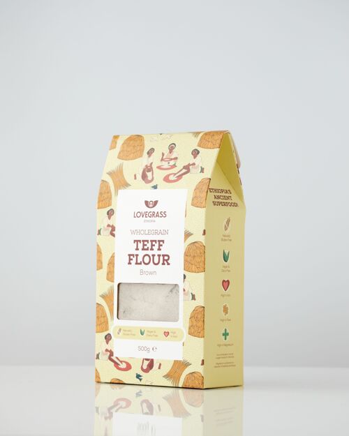 Brown Teff Flour 500g