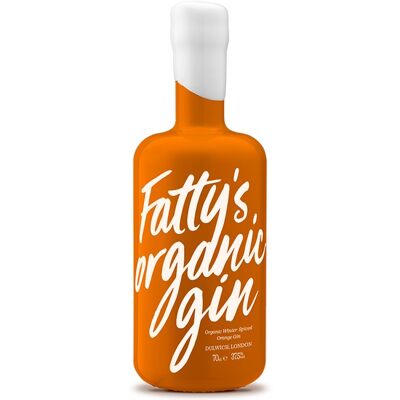 Fatty's Organic Winter Spiced Orange Gin 37.5%abv 70cl