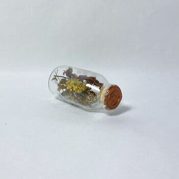 Fleurs séchées en verre Harapan 100 ml de cire de cuivre 2