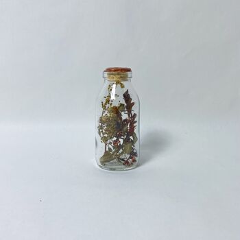 Fleurs séchées en verre Harapan 100 ml de cire de cuivre 3
