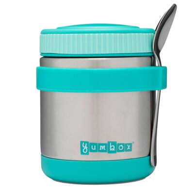 Yumbox Zuppa thermos container with spoon - Caicos Aqua
